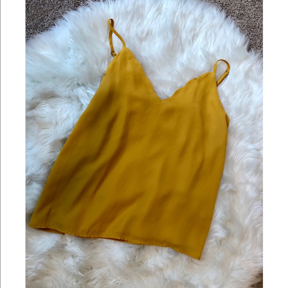 Yellow tank top